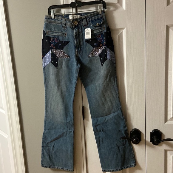 Coach Denim - Coach size 6 Quilted Patchwork Denim